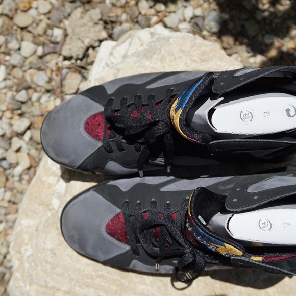 Nike Air Jordan 7 Retro Bordeaux USED Size 12 - Picture 4 of 6